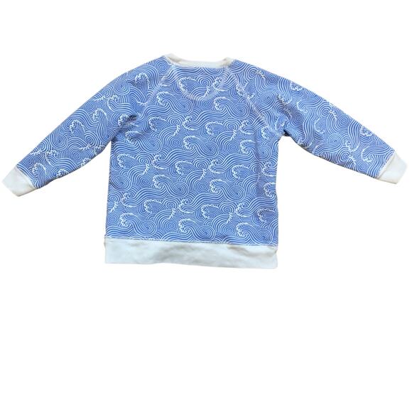 TBBC Crewneck Cassidy Sweatshirt in Ocean Waves - Picture 5 of 7